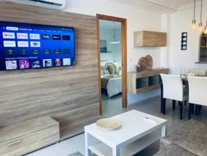 Kuchyň nebo kuchyňský kout v ubytování Apartamento céntrico + 7 fotografií