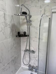 Koupelna v ubytování Peeams abode