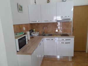 Kuchyňa alebo kuchynka v ubytovaní Apartment Megy