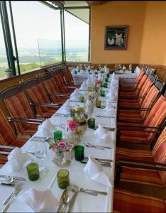 Restauracja lub miejsce do jedzenia w obiekcie Panoramahotel Steirerland
