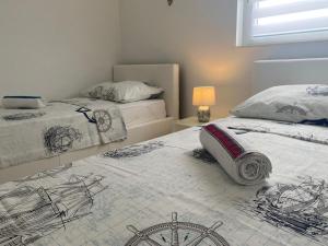 Posteľ alebo postele v izbe v ubytovaní Apartment Megy