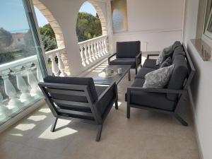 Balkón alebo terasa v ubytovaní Apartment Megy
