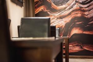 TV a/nebo společenská místnost v ubytování Hotel Willa Adriana