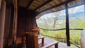 Balkoni atau teres di El Toucanet Lodge & Restaurante