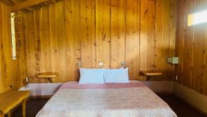 Katil atau katil-katil dalam bilik di El Toucanet Lodge & Restaurante