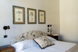 Postel nebo postele na pokoji v ubytování ALMA bed & breakfast