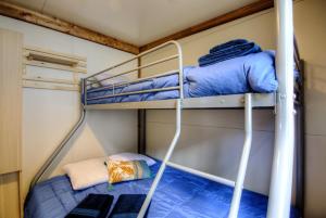 Postel nebo postele na pokoji v ubytování Chalet U Pinu + 3 fotografie