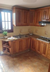 Kuchyň nebo kuchyňský kout v ubytování Casa el Correo