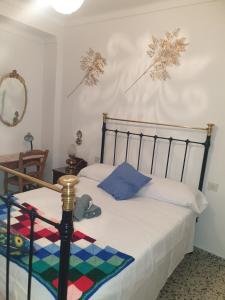 Postel nebo postele na pokoji v ubytování Casa el Correo