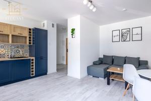 Posezení v ubytování Premium Apartment Mechaniczna 5W