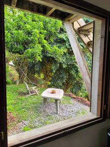 Studio BELO HORIZONTE, Grande terrasse avec vue sur les Pitons 야외 정원