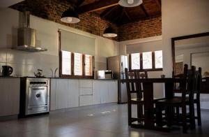 Kuchyň nebo kuchyňský kout v ubytování Topohouse