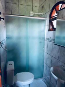 Phòng tắm tại Pouso Trindade
