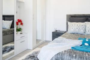 Krevet ili kreveti u jedinici u okviru objekta Zeffie's Studio