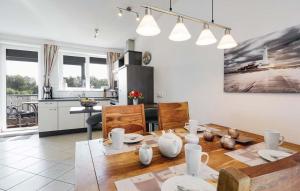 Kuchyň nebo kuchyňský kout v ubytování Mitteldeck 473