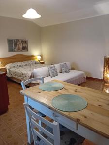 Ένα ή περισσότερα κρεβάτια σε δωμάτιο στο Agriturismo Ca' Castellani +78 φωτογραφίες
