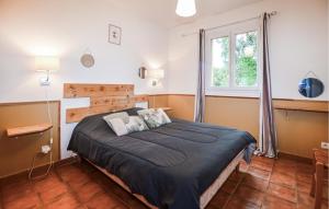 Ένα ή περισσότερα κρεβάτια σε δωμάτιο στο Cozy Home In Cognocoli Monticchi