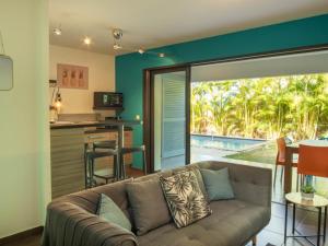 Η κουζίνα ή μικρή κουζίνα στο blue lagoon