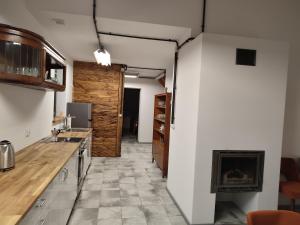 Köök või kööginurk majutusasutuses TRAFO DOM - Podlesice 74