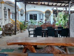 Restaurace v ubytování Yuken Mari Beach Resort Panglao