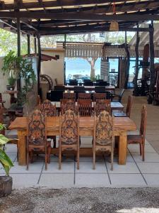 Posezení v ubytování Yuken Mari Beach Resort Panglao