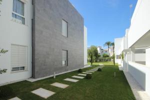 A garden outside La Reserva Puerto Banus