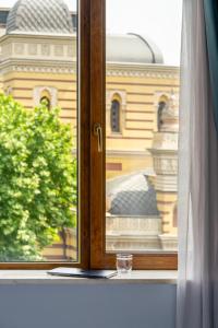 Balkón nebo terasa v ubytování Alma Boutique Hotel