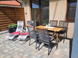 Patio nebo venkovní prostory v ubytování Apartmany Rubin Nesvady