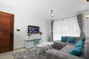 Μια τηλεόραση ή/και κέντρο ψυχαγωγίας στο Amalia BNB Apartment
