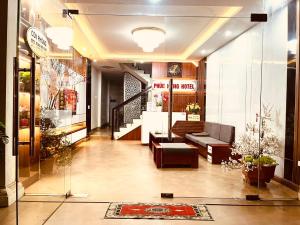 Posezení v ubytování PHÚC HƯNG HOTEL