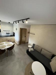 Χώρος καθιστικού στο Apart Home Bieszczady