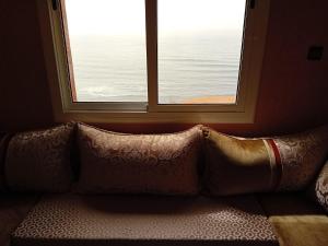 Posezení v ubytování Appartement comfortable avec vue mer direct