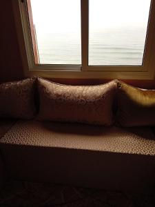 Posezení v ubytování Appartement comfortable avec vue mer direct