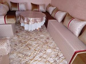 Posezení v ubytování Appartement comfortable avec vue mer direct