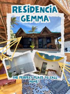 a magazine cover of a house in a resort at Residencia Gemma in Siquijor