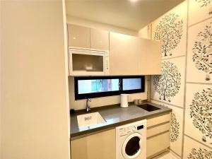 Nhà bếp/bếp nhỏ tại 礁溪楓禾Maple