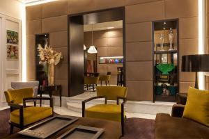 Posezení v ubytování Mascagni Luxury Rooms & Suites