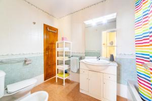 Kúpeľňa v ubytovaní Apartamento Naturista Vera playa