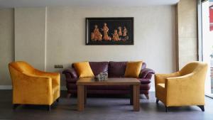 Posezení v ubytování Aktas Hotel