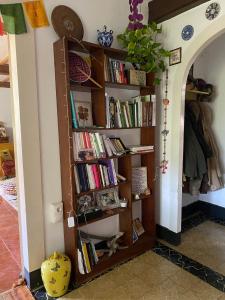Die Bibliothek im Bed & Breakfast