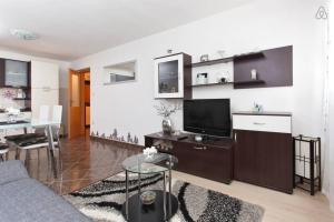 Televízia a/alebo spoločenská miestnosť v ubytovaní Apartment STANIĆ - "Home away from home"