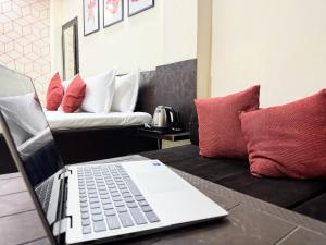 Istumisnurk majutusasutuses Backpacker's Nest