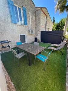 Fotografie z fotogalerie ubytování Appartement T2 avec jardin v destinaci Puget-sur Argens + 8 fotografií