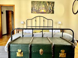 Postel nebo postele na pokoji v ubytování Luxury house under the old town