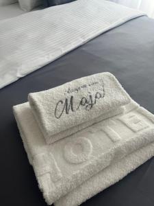 Postel nebo postele na pokoji v ubytování Maja lux