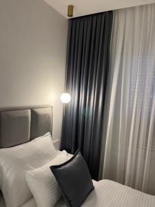 Postel nebo postele na pokoji v ubytování Maja lux