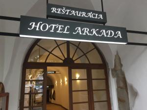 Certifikát, ocenenie alebo iný dokument vystavený v ubytovaní Hotel Arkada