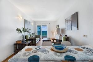 Posezení v ubytování Edificio Nautilus