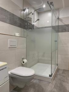 Ein Badezimmer in der Unterkunft Amselstern Binz