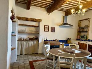 Dapur atau dapur kecil di Mas de la Sacristière